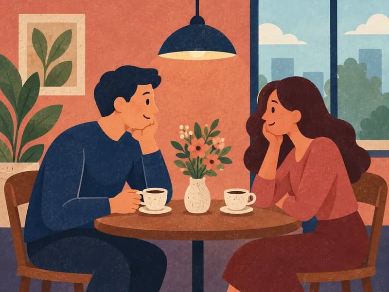 Minh họa chủ đề Hẹn hò
