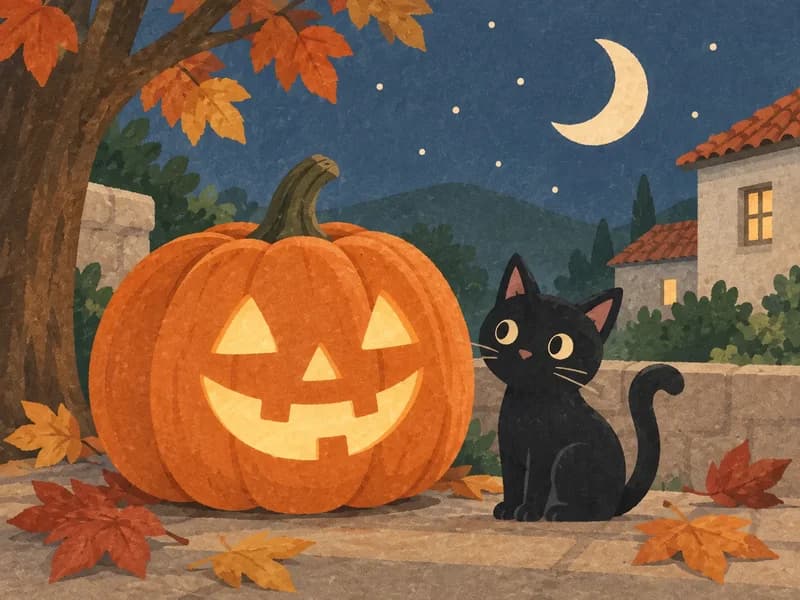 Minh họa chủ đề Lễ Halloween