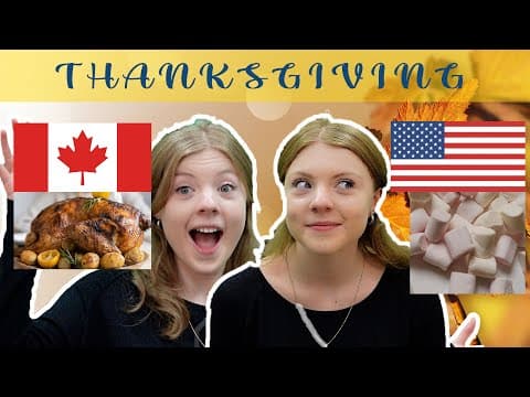 USA VS. Canada: Thanksgiving!