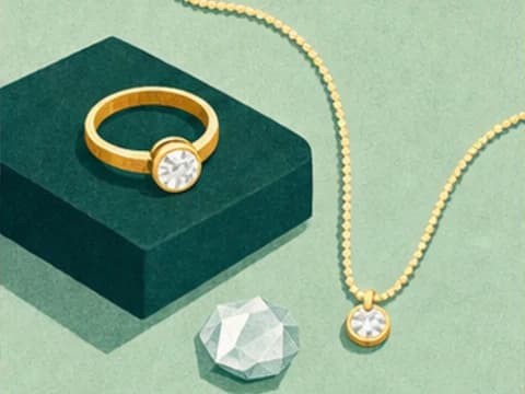 Minh họa chủ đề đồ trang sức