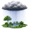 Abundant rainfall