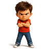 bad-tempered