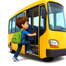 Board a bus