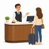 Desk clerk