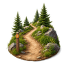 (hiking ) trail