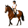 horse riding