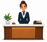 Hotel receptionist