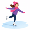 Ice skating