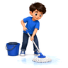 Mop the floor