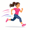 running