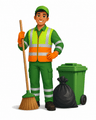 Sanitation worker