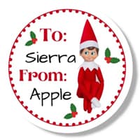 elf sticker