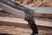 pour (concrete)