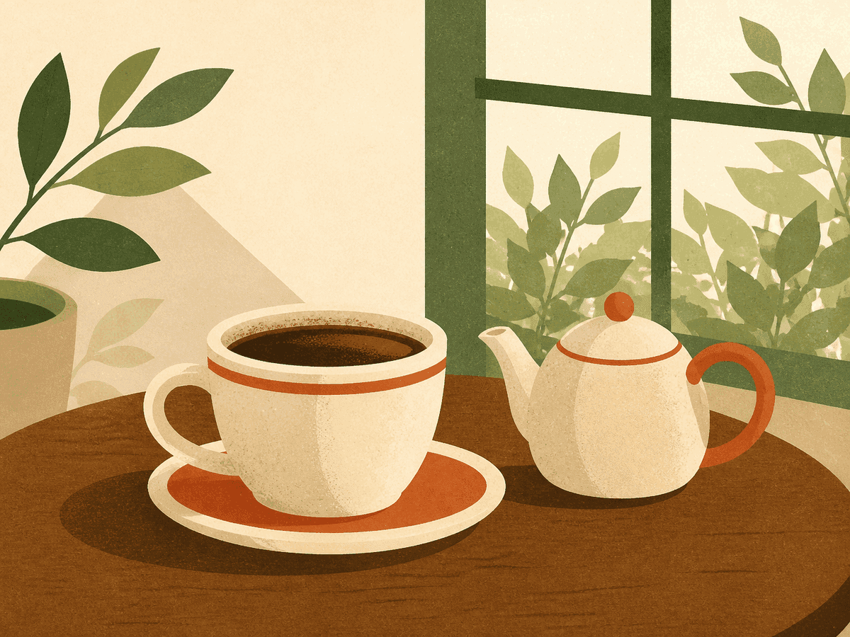 At the Cafe