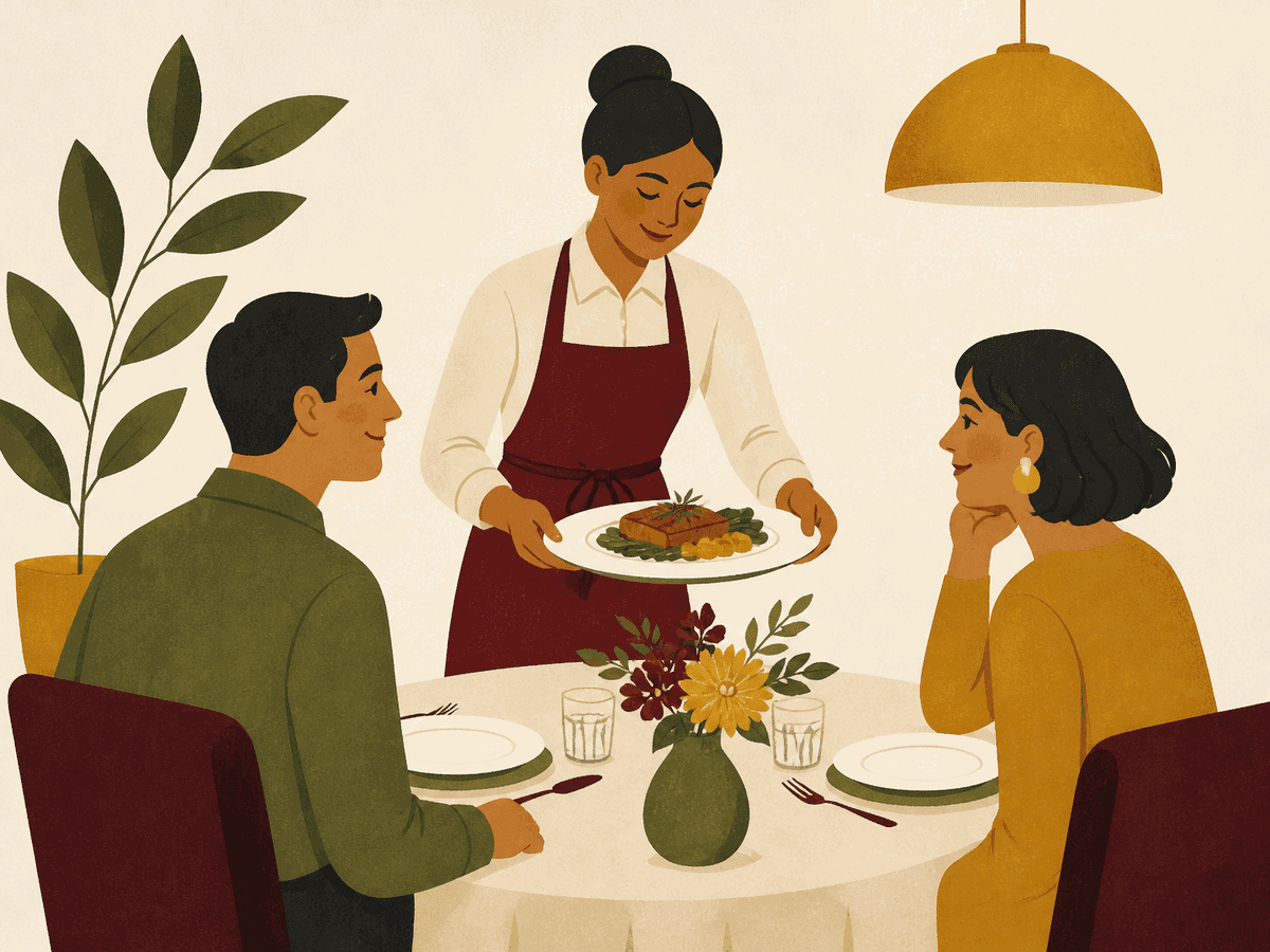 At the Restaurant